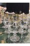 Sterna Real Gold 250 Cc 6-Piece Coffee or Water Cup Set