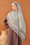 Lorena-Riva Shawl Tencel Guipure Pattern Gray - 3