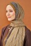 Lorena-Riva Shawl Tencel Guipure Pattern Caramel - 4
