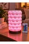Decorative 3D Printing Led Table Lamp – 16-Color, Remote-Controlled, Usb-Powered Night Light - 4
