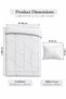 Cotton Ease King Comforter Set 220×240 cm – Grey - 5