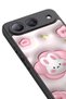 Spark 40 5g Compatible Printed, Matte Black, Soft Silicone, Protective, Shock Absorbing Cover, Case - 4