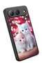 Spark 40 5g Compatible Printed, Matte Black, Soft Silicone, Protective, Shock Absorbing Cover, Case - 3