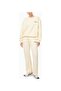 Logo Embroidered Straight Leg 100% Cotton Women's Sweatpants - 2