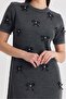 Ribbon Detail Knitwear Dress - 3