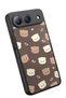 Spark 40 5g Compatible Printed, Matte Black, Soft Silicone, Protective, Shock Absorbing Cover, Case - 3