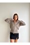 Women's Double Zippered Knitwear Cardigan - 4