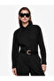 Buttoned Cotton Long Sleeve Classic Collar Poplin Pleated Shirt - 2