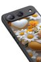 Spark 40 5g Compatible Printed, Matte Black, Soft Silicone, Protective, Shock Absorbing Cover, Case - 4
