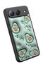 Spark 40 5g Compatible Printed, Matte Black, Soft Silicone, Protective, Shock Absorbing Cover, Case - 3