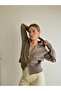 Women's Double Zippered Knitwear Cardigan - 2
