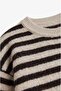 Beige Jair Striped Sweater - 6