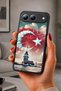 Spark 40 5g Compatible Printed, Matte Black, Soft Silicone, Protective, Shock Absorbing Cover, Case