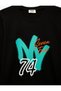 Printed Cotton Crew Neck Long Sleeve T-Shirt - 5
