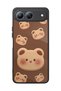 Spark 40 5g Compatible Printed, Matte Black, Soft Silicone, Protective, Shock Absorbing Cover, Case - 5