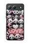 Spark 40 5g Compatible Printed, Matte Black, Soft Silicone, Protective, Shock Absorbing Cover, Case - 5