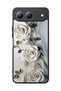 Spark 40 5g Compatible Printed, Matte Black, Soft Silicone, Protective, Shock Absorbing Cover, Case - 5