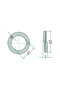 Inele cu arc 5mm GRANIT - 2