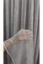Luxury Mesh Gray 1/2,5 Medium Pleated Tulle Curtain