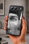 Spark 40 5g Compatible Printed, Matte Black, Soft Silicone, Protective, Shock Absorbing Cover, Case