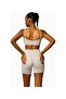 437 the Micro Bra Teddy Cream Micro Sports Bra - 2