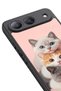Spark 40 5g Compatible Printed, Matte Black, Soft Silicone, Protective, Shock Absorbing Cover, Case - 4