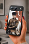 Spark 40 5g Compatible Printed, Matte Black, Soft Silicone, Protective, Shock Absorbing Cover, Case