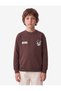 Long Sleeve Crew Neck Licensed Sweatshirt with Tasmanian Devil Print on the Back - 2