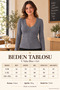 The Essential of Everyday Elegance – Women's Long Sleeve V-Neck Viscose Basic Blouse - 6