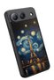 Spark 40 5g Compatible Printed, Matte Black, Soft Silicone, Protective, Shock Absorbing Cover, Case - 3
