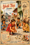 Children's Games Themed Postcard Set (10X15 cm 21 Pieces)