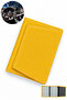 Car License Holder Wallet - 3-Flap Vehicle License Case - Car License Protector - License Protection Case - License Wallet (Yellow)