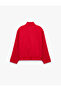 Comfortable Fit High Collar Zippered Frog Closure Buttoned Long Sleeve Sweatshirt - 2