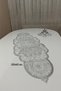 Lily One Piece Luxury Runner Supla Living Room Coffee Table Tablecloth French Lace Laced Dowry Box - 8