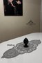 Lily One Piece Luxury Runner Supla Living Room Coffee Table Tablecloth French Lace Laced Dowry Box - 8