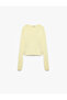 Slim Fit Long Sleeve Crew Neck Knit Sweater