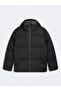 Black Hooded Jacket - 2