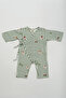 Muslin Newborn Hospital Discharge Set Mini Çiftlik - 4