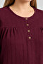 Winter Hair Knitwear Buttoned Soft Blouse - 3