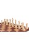 Chess set Box brown: pieces + board + clock 1002 - 5