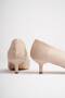 Women's Thin 4 cm Low Heel Pointed Toe Casual Stiletto Shoes - 4