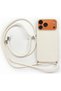 Viper Adjustable Neck and Crossbody Strap Drawstring Hands-Free Protective Case Compatible with iPhone 18 Pro Cream