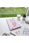 Mini Notepad Set of 5 |   A6 Size Minimalist Design |   Cute A6 Notepad with Cat Theme - 4