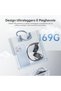سماعة رأس EKSA H27 USB للكمبيوتر مع ميكروفون للعمل، سماعة رأس للكمبيوتر الشخصي مع ميكروفون لإلغاء الضوضاء، سلكية - 3