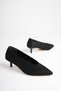 Women's Thin 4 cm Low Heel Pointed Toe Casual Stiletto Shoes - 2
