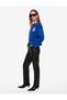 Crew Neck Long Sleeve Oversized Sweatshirt with Back Print - 2