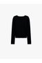 Long Sleeve Lace Detailed Knitwear Layered Cardigan - 2