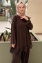 Tunic with Laced Bottoms and Loose Trousers Set - 3