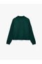 Long Sleeve Buttoned Polo Neck Knitwear Sweater - 5