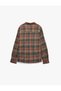 Classic Collar Long Sleeve Plaid Lumberjack Shirt - 2